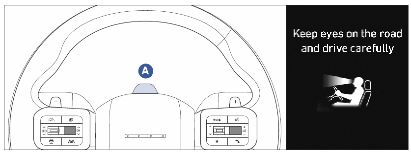Hyundai - SANTA FE 2025 - FORWARD ATTENTION WARNING (FAW) FORWARD ATTENTION WARNING (FAW)