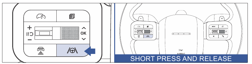 Hyundai - SANTA FE 2025 - LANE FOLLOWING ASSIST (LFA) LANE FOLLOWING ASSIST (LFA)