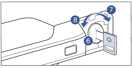 Hyundai - SANTA FE 2025 - MECHANICAL KEY / EMERGENCY LOCK AND UNLOCK - Step 2 MECHANICAL KEY / EMERGENCY LOCK AND UNLOCK - Step 2