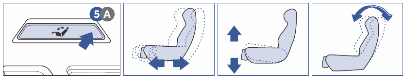 Hyundai - SANTA FE 2025 - Using The Relaxation Comfort Seat Using The Relaxation Comfort Seat