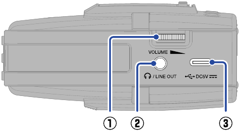 ZOOM - H2essential - Functions of parts - Left side Functions of parts - Left side