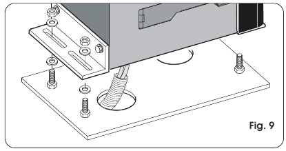 FAAC - 844 - MECHANICAL INSTALLATION - Step 2 MECHANICAL INSTALLATION - Step 2
