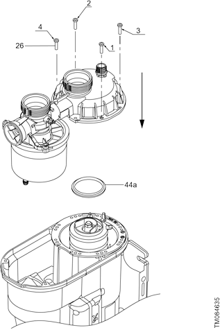 Grundfos - SCALA2 - Fitting the pressure tank - Step 3 Fitting the pressure tank - Step 3