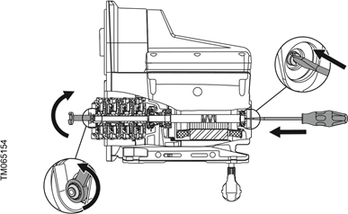 Grundfos - SCALA2 - Removing the chamber stack Removing the chamber stack