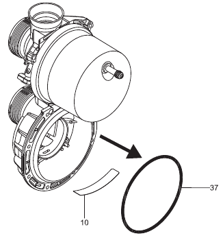 Grundfos - SCALA2 - Removing the cover - Step 3 Removing the cover - Step 3