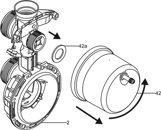 Grundfos - SCALA2 - Removing the pressure tank - Step 2 Removing the pressure tank - Step 2