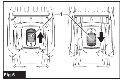 Makita - DDF484 - Speed change Speed change