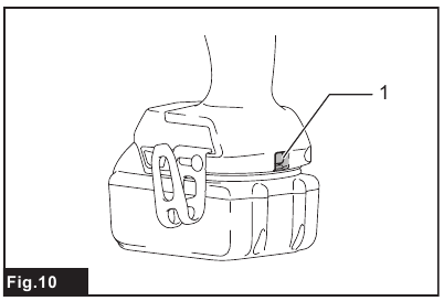 Makita - DDF484 - Using hole Using hole
