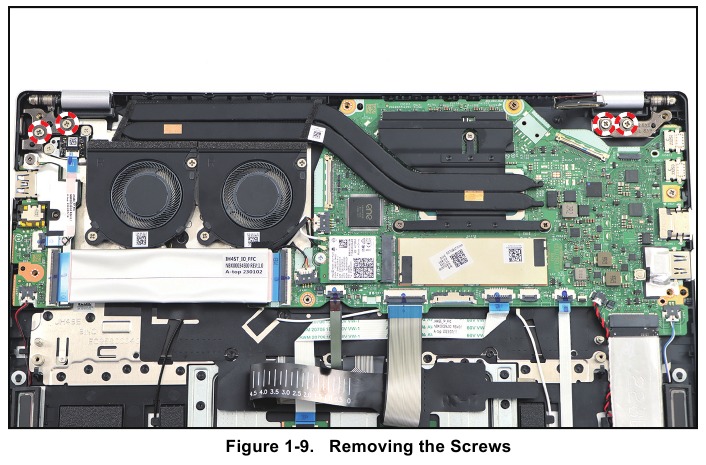 Acer - Swift Go 14 - LCD Module Removal - Step 2 LCD Module Removal - Step 2