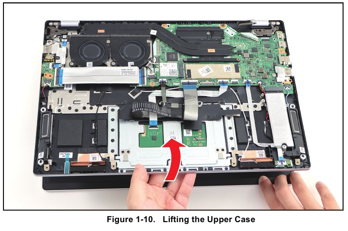 Acer - Swift Go 14 - LCD Module Removal - Step 3 LCD Module Removal - Step 3