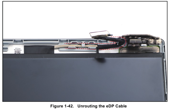 Acer - Swift Go 14 - LCD Panel Removal - Step 2 LCD Panel Removal - Step 2