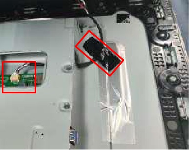 Philips - 345B1C - Disassembly - Step 4 - Take off the tape Disassembly - Step 4 - Take off the tape