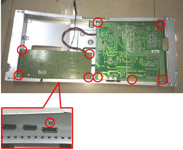 Philips - 345B1C - Disassembly - Step 9 Disassembly - Step 9
