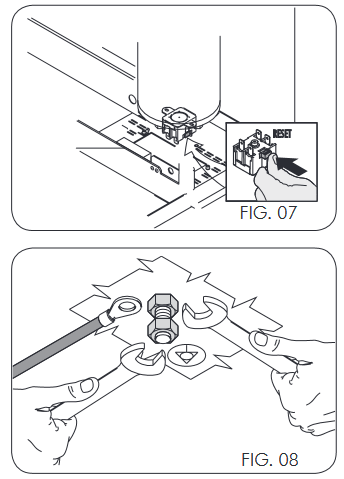 Bezzera - BZ10 - Safety thermostat - Manual rearming Safety thermostat - Manual rearming