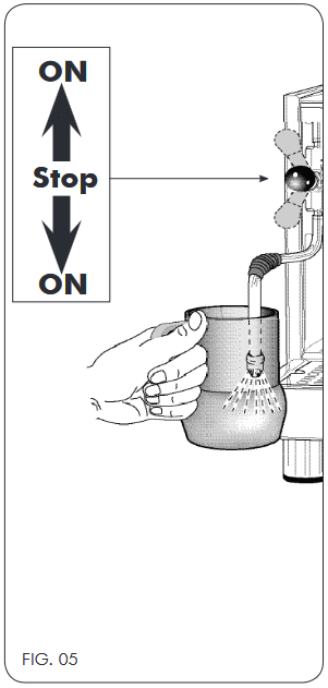 Bezzera - BZ10 - Steam distribution Steam distribution