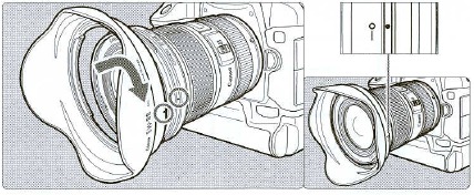 Canon - ULTRASONIC EF LENS EF16-35mm f/2.8L II USM - Hood Hood