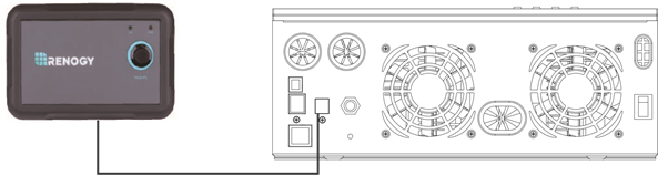 Renogy - 48V - Operation - Wired Remote Operation - Wired Remote