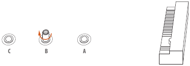 ASROCK - N100M - M.2 SSD Module Installation - Step 4 M.2 SSD Module Installation - Step 4
