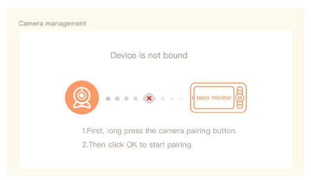 ieGeek - Baby 1T - Reconnect the camera to the monitor Reconnect the camera to the monitor
