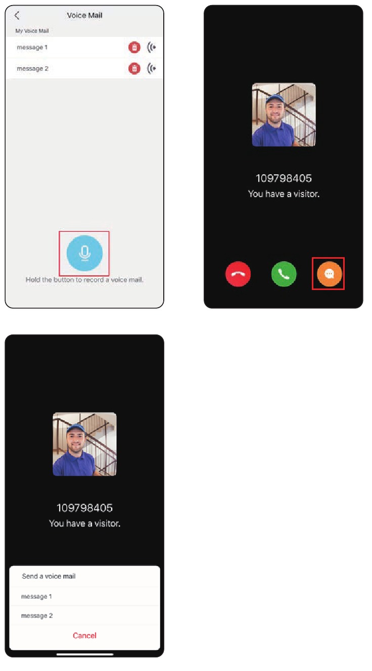 ieGeek - Bell J1 - Leave Voice Messages - Step 2 Leave Voice Messages - Step 2