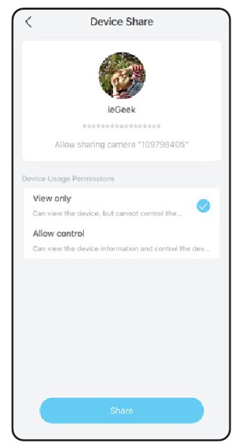 ieGeek - Bell J1 - ShareYour Device - Step 2 ShareYour Device - Step 2