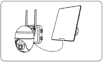 ieGeek - ZY-G1 - Installing the Solar Panel - Step 5 Installing the Solar Panel - Step 5