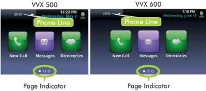 Polycom - VVX 501 - Home View - Part 1 Home View - Part 1