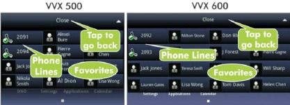 Polycom - VVX 501 - Home View - Part 2 Home View - Part 2