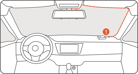 Wolfbox - G840H - GPS Installation - Part 1 GPS Installation - Part 1