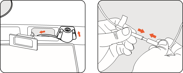 Wolfbox - G840H - Rear Camera Wiring Instructions - Step 5 Rear Camera Wiring Instructions - Step 5