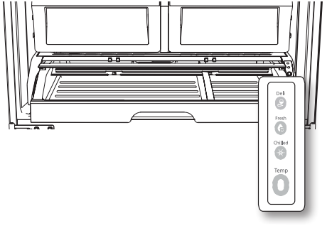 Samsung - RFG297 - Using The Cool Select Pantry Using The Cool Select Pantry
