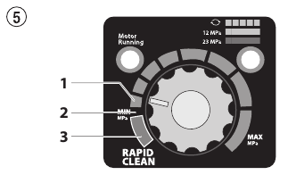 Titan - IMPACT 440 - PRESSURE CONTROL KNOB SETTINGS PRESSURE CONTROL KNOB SETTINGS
