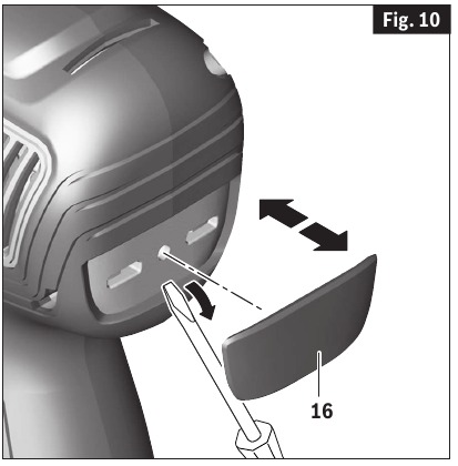 Bosch - GSR12V-300FC - Belt Clip and Bit Tip Holder Belt Clip and Bit Tip Holder