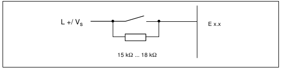 Siemens - S7-300 - Terminal assignment diagram of the resistor wiring Terminal assignment diagram of the resistor wiring