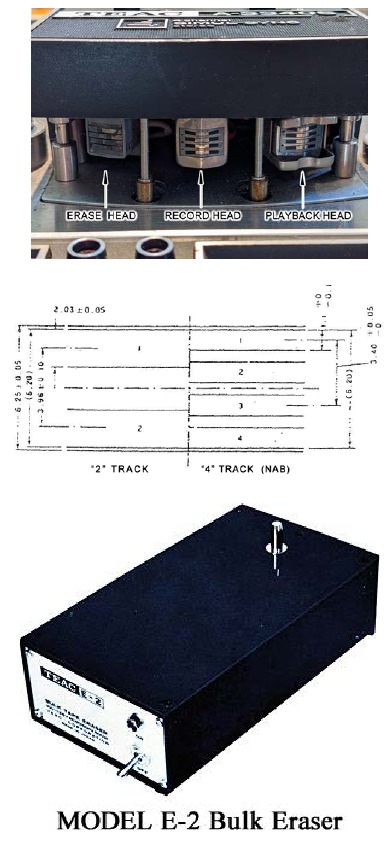 Teac - 3340S - Erasing Recorded Tape Erasing Recorded Tape