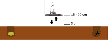 Nokta - SCORE - Ground Balance - Automatic Ground Balance - Step 3 Ground Balance - Automatic Ground Balance - Step 3