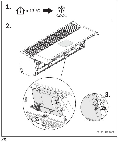 Bosch - Climate 7100i - Electrical and gas leak checks Electrical and gas leak checks