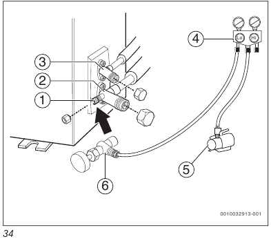 Bosch - Climate 7100i - Installation - Step 2 - Checking tightness Installation - Step 2 - Checking tightness