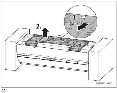 Bosch - Climate 7100i - Installing the indoor unit - Step 2 Installing the indoor unit - Step 2