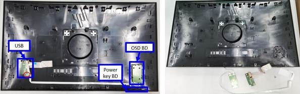 HP - Pro 5 Series - Removal and replacement - Rear Cover - Step 5 Removal and replacement - Rear Cover - Step 5