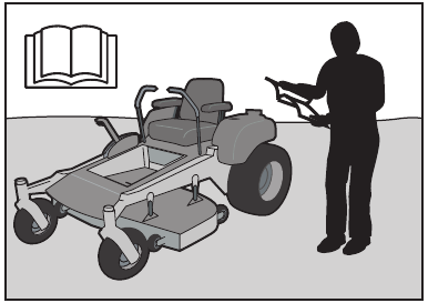 Husqvarna - RZ5426 - SAFETY - Follow all instructions in the manual SAFETY - Follow all instructions in the manual