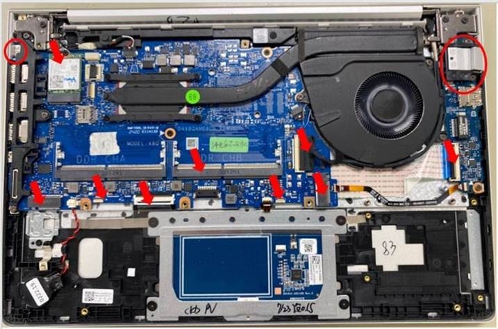 HP - ProBook 440 G8 - Product Disassembly Process - Step 4 Product Disassembly Process - Step 4