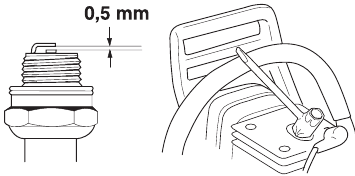 Husqvarna - 365 SPECIAL - Maintenance - Step 2 - Spark plug Maintenance - Step 2 - Spark plug