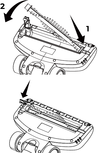 Kenmore - 200 Series - Cleaning The Motorized Nozzle & Blockages - Step 3 Cleaning The Motorized Nozzle & Blockages - Step 3