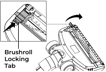 Kenmore - 200 Series - Cleaning The Motorized Nozzle & Blockages - Step 1 Cleaning The Motorized Nozzle & Blockages - Step 1