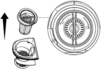 Kenmore - 200 Series - Emptying the Dust Cup - Step 2 Emptying the Dust Cup - Step 2
