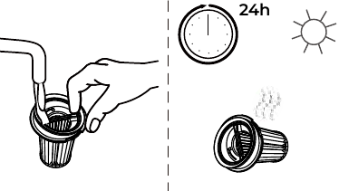 Kenmore - 200 Series - Emptying the Dust Cup - Step 3 Emptying the Dust Cup - Step 3