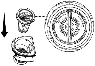 Kenmore - 200 Series - Emptying the Dust Cup - Step 4 Emptying the Dust Cup - Step 4