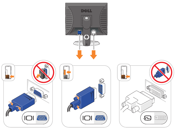Dell - OptiPlex GX520 DCTR - Set Up Your Monitor Set Up Your Monitor