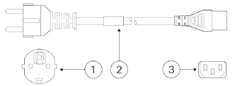 Cisco - 1200 Series - Power Cord - Europe( CAB-ACE) Power Cord - Europe( CAB-ACE)